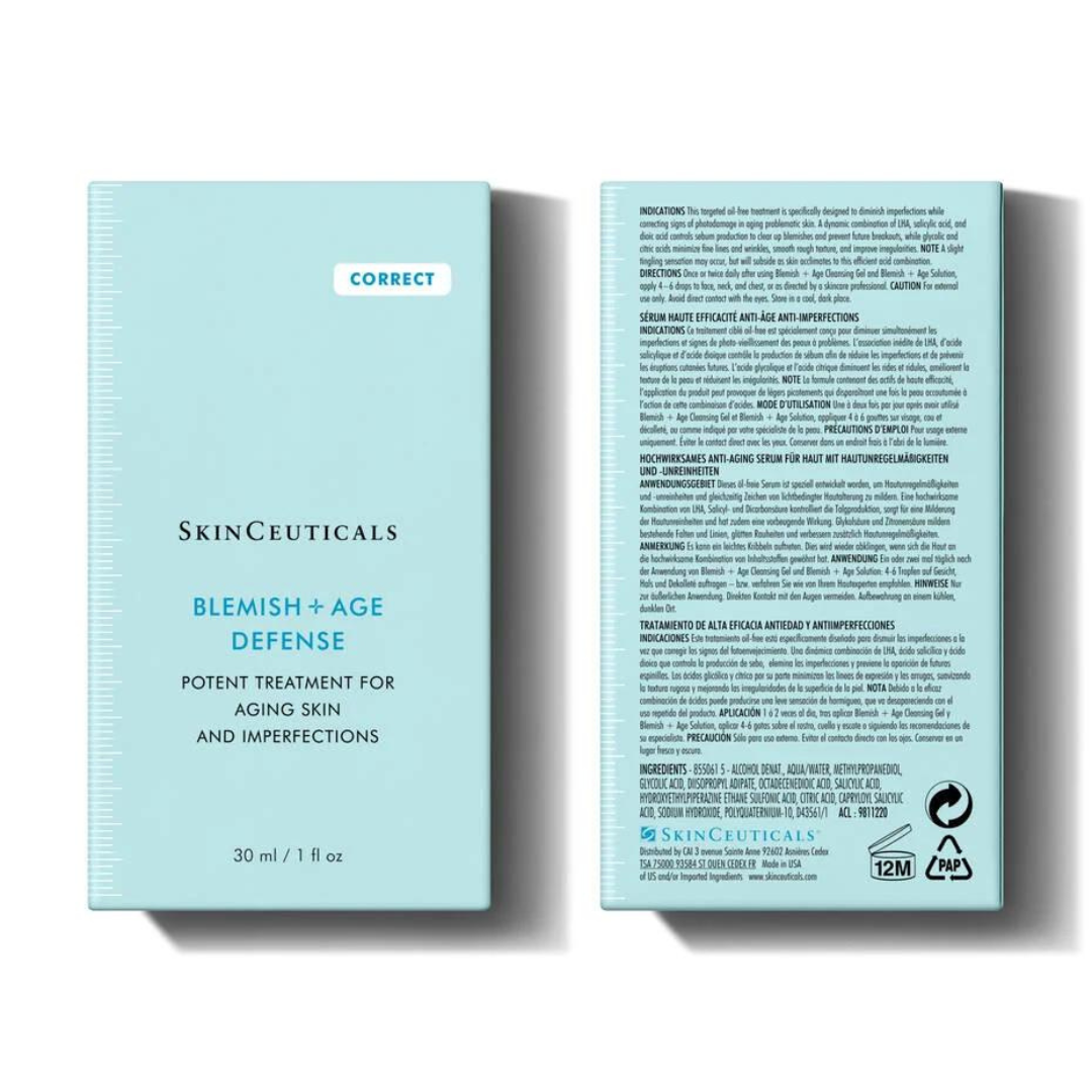 SkinCeuticals Blemish and Age Defense 30ml - Aesthetic Code